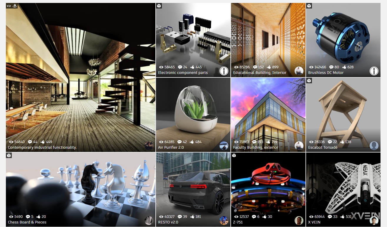 Autodesk在线画廊