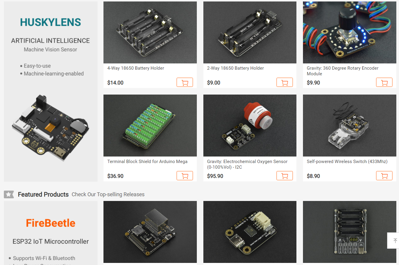 DFRobot 上海智位机器人