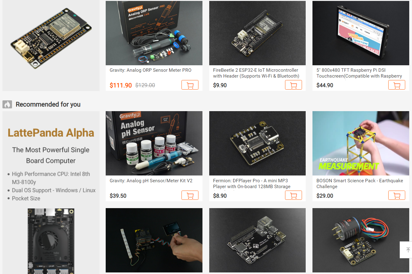 DFRobot 上海智位机器人