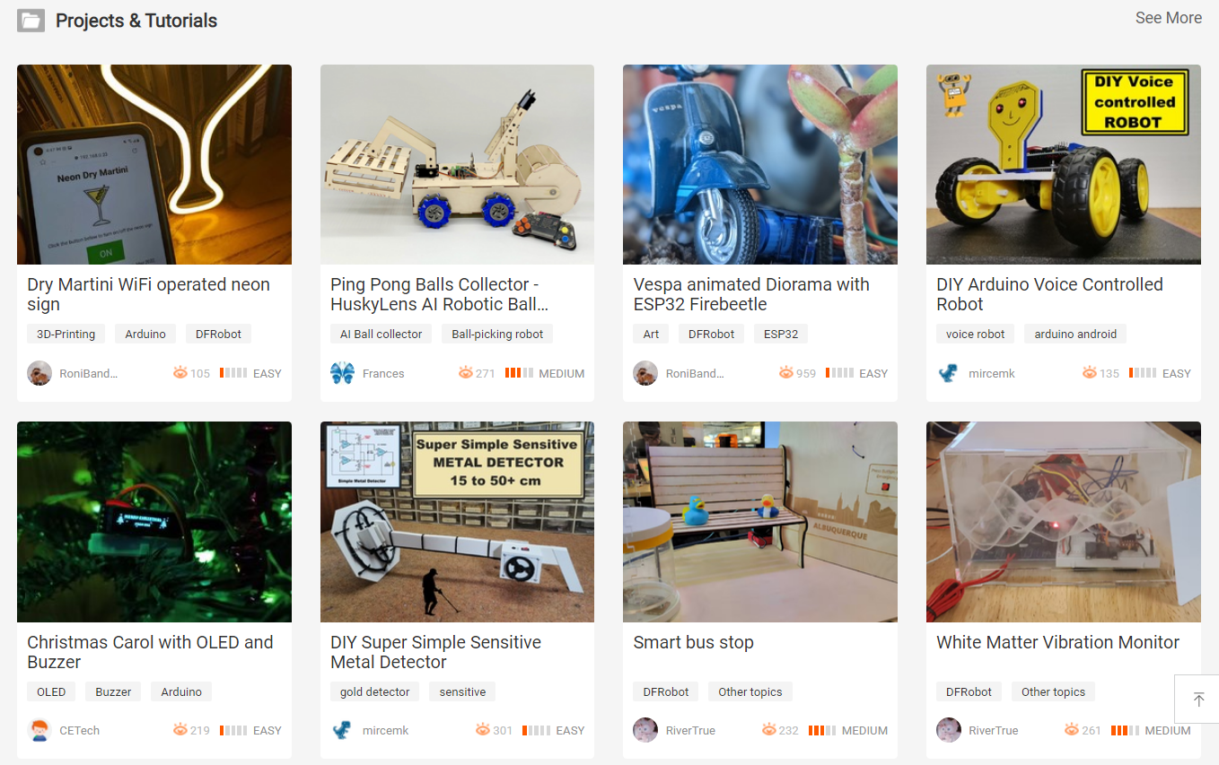 DFRobot 上海智位机器人