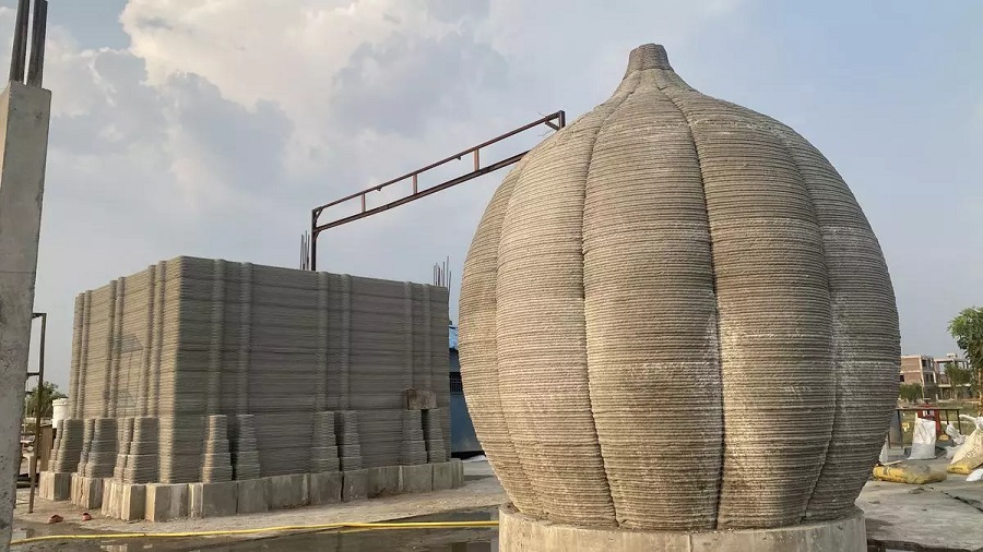世界上第一个3D打印的寺庙在印度开放