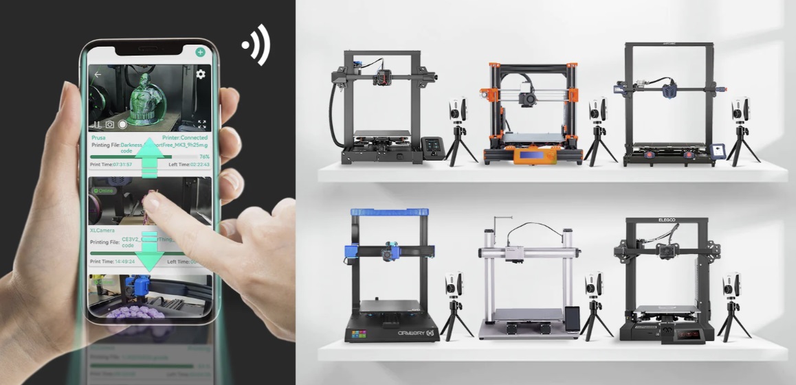 茗升科技推出用于远程监控3D打印机的新型 Mintion Beagle V2 相机