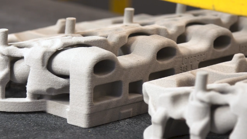 太震撼了！ Voxeljet AG与Loramendi联合推出的第一条全自动增材系列3D打印砂芯生产线