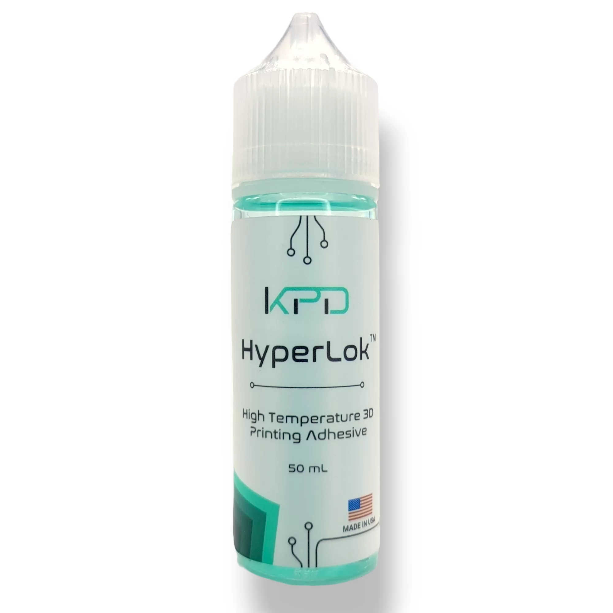 HyperLok™ – KPD 的高温床粘合剂 提升FDM打印件在打印床上的附着力
