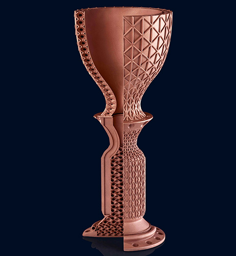 Linde和Ariane Group正在开创性地改进火箭燃烧室用3D打印铜合金