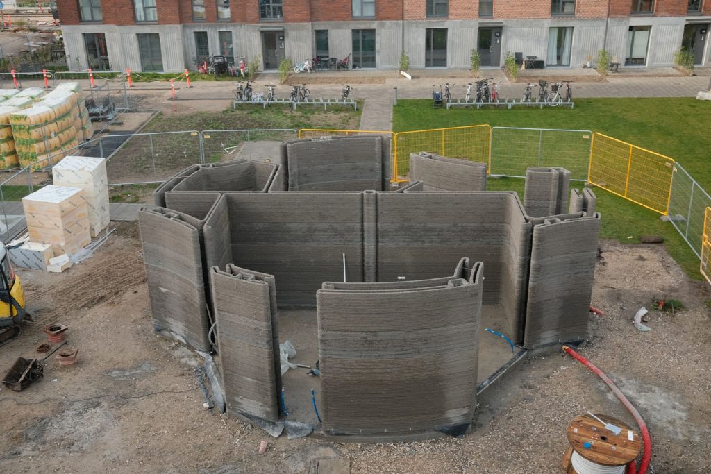 SAGA 建造 斯堪的纳维亚最大的3D打印圆形房屋