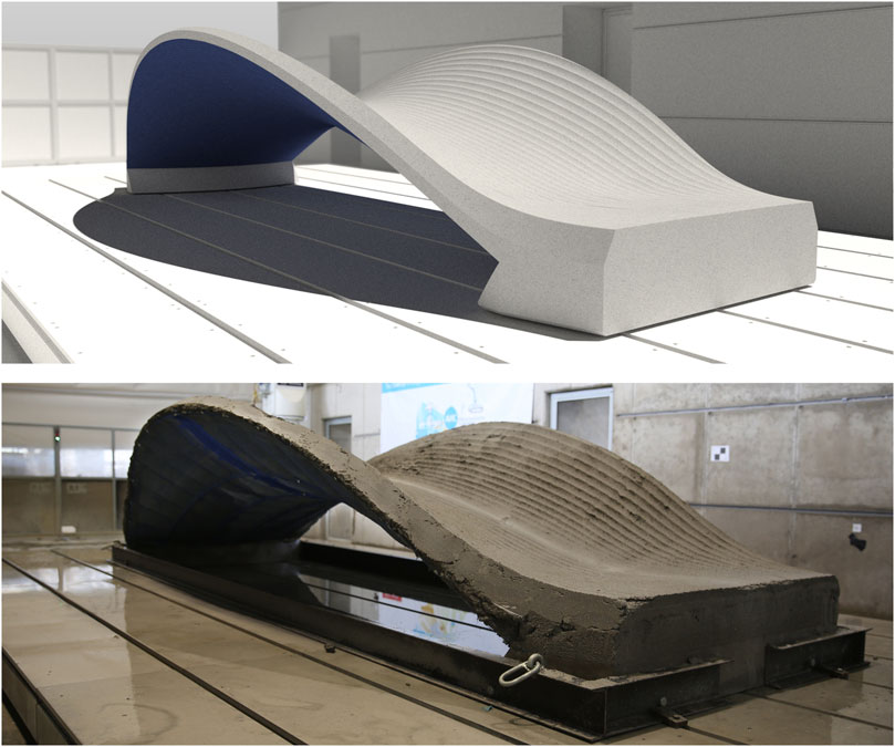 来自德国和荷兰研究所的研究人员 创造3D打印桥梁的新方法