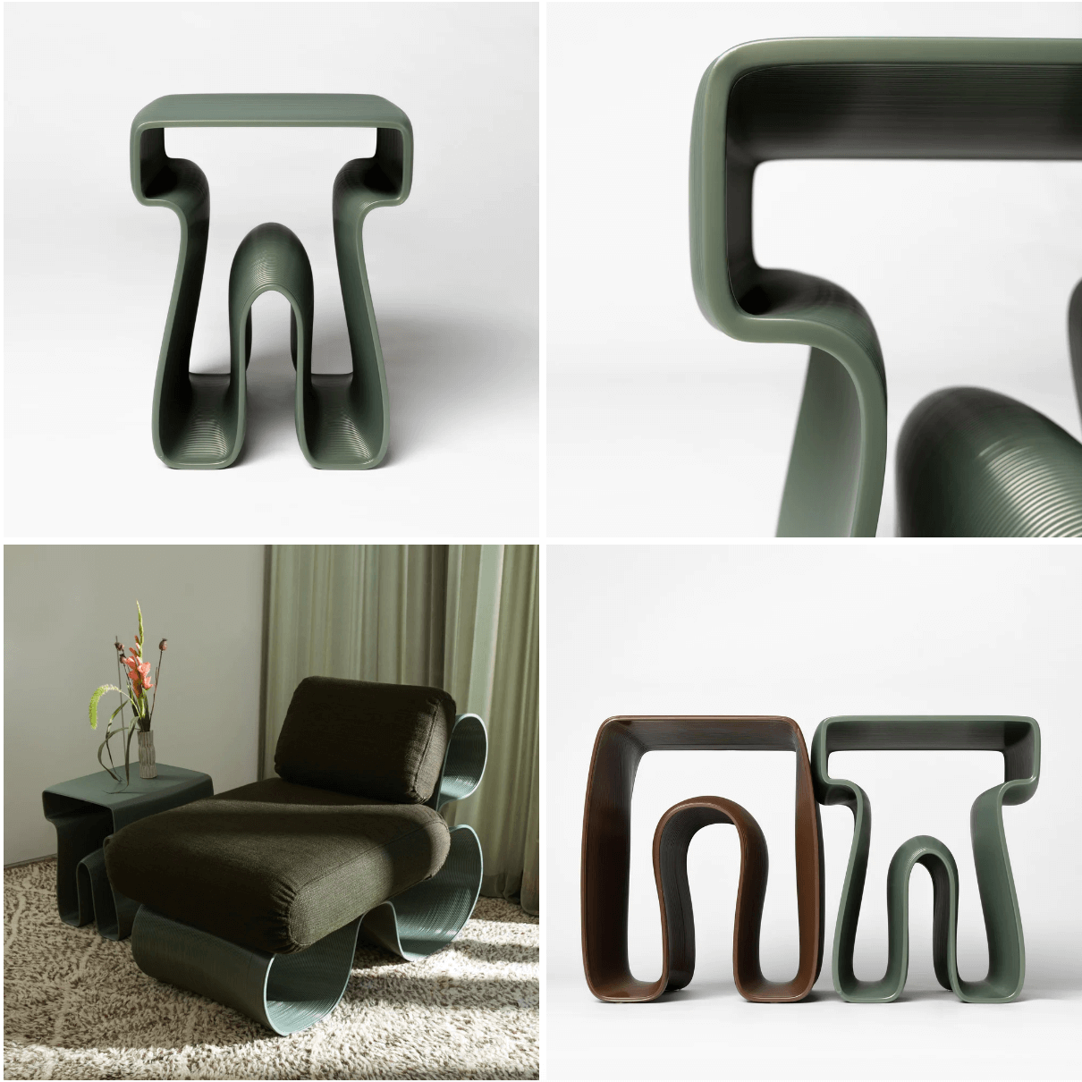 Ekbacken Studios 通过生物基 3D打印家具拥抱可持续发展