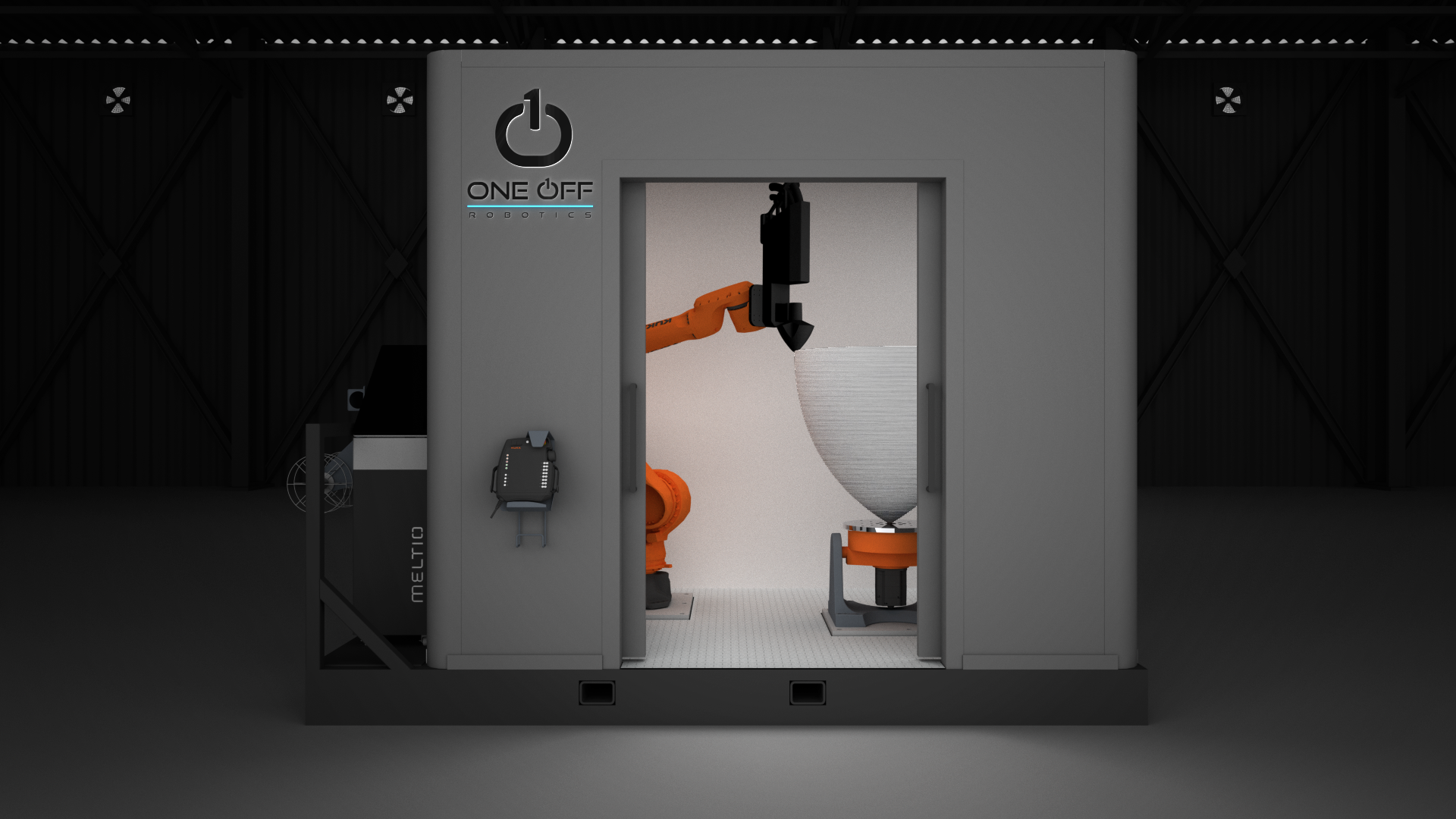 Meltio 和 One Off Robotics 推出机器人工作单元