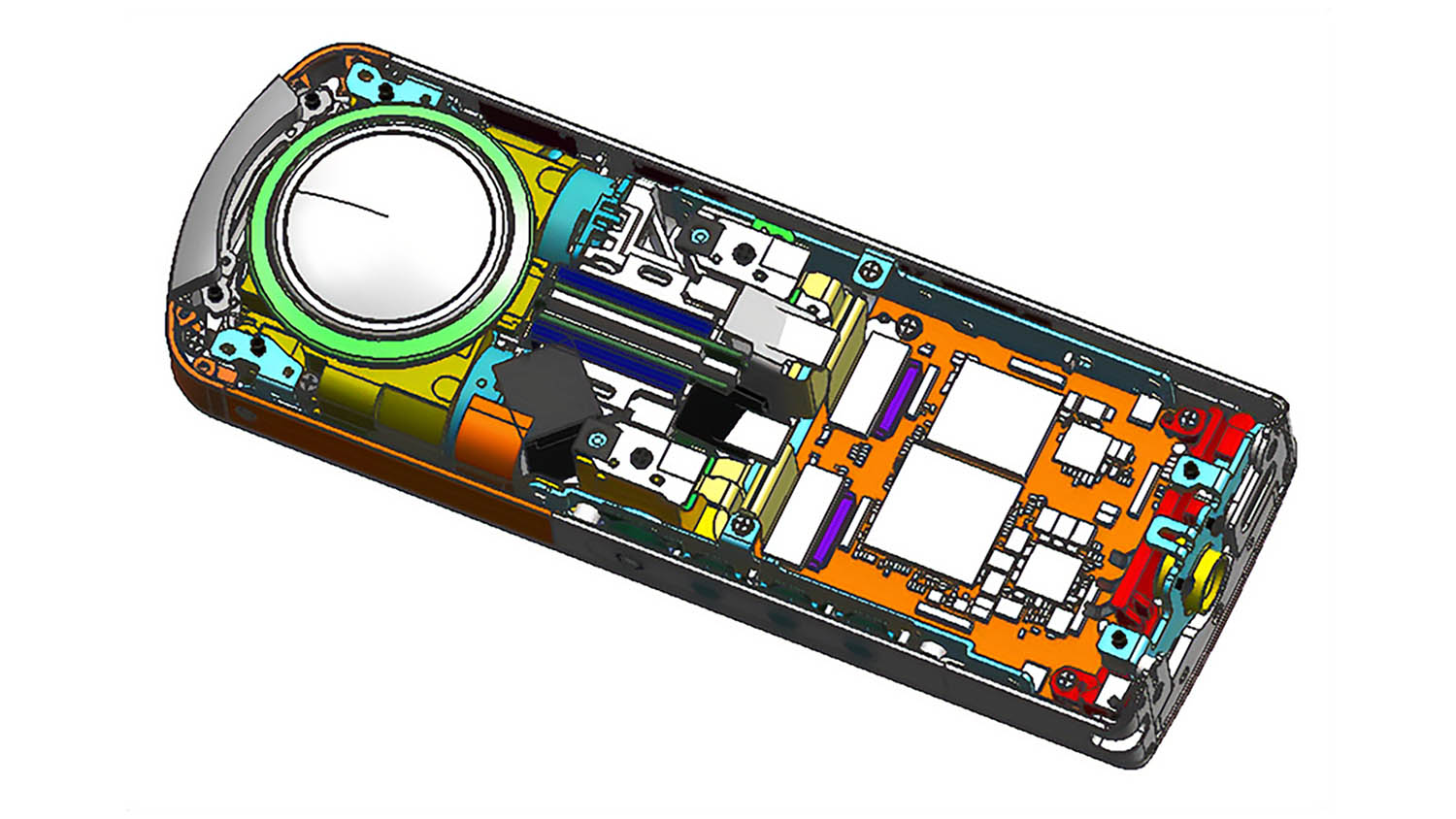 理光采用 nTop 和 3D打印对其袖珍 Theta 360 度相机进行改造