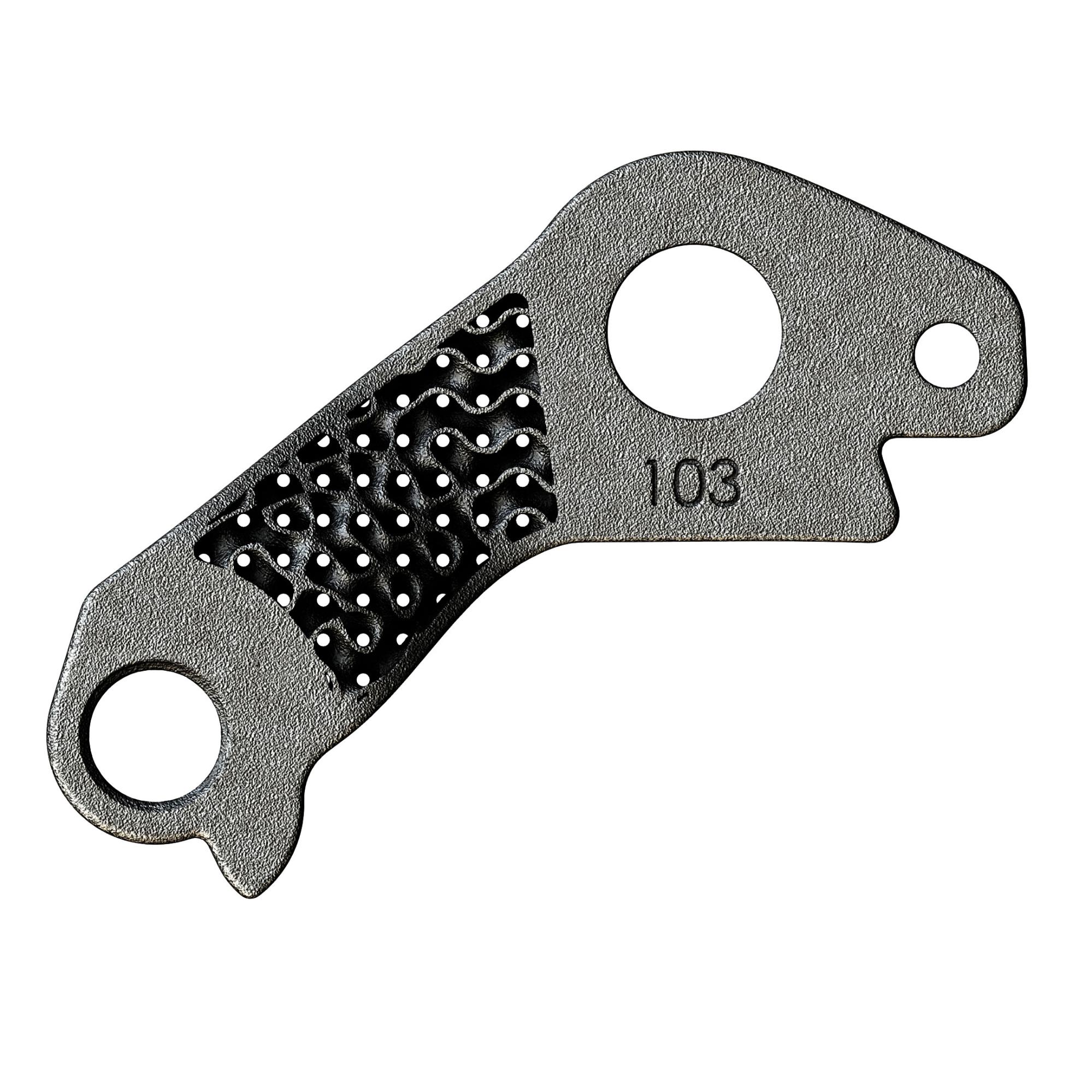 Silca 发布新型 3D 打印钛制变速器挂钩