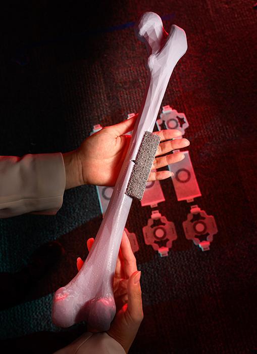 伊利诺伊大学开发出一种用于骨骼修复的新型仿生材料