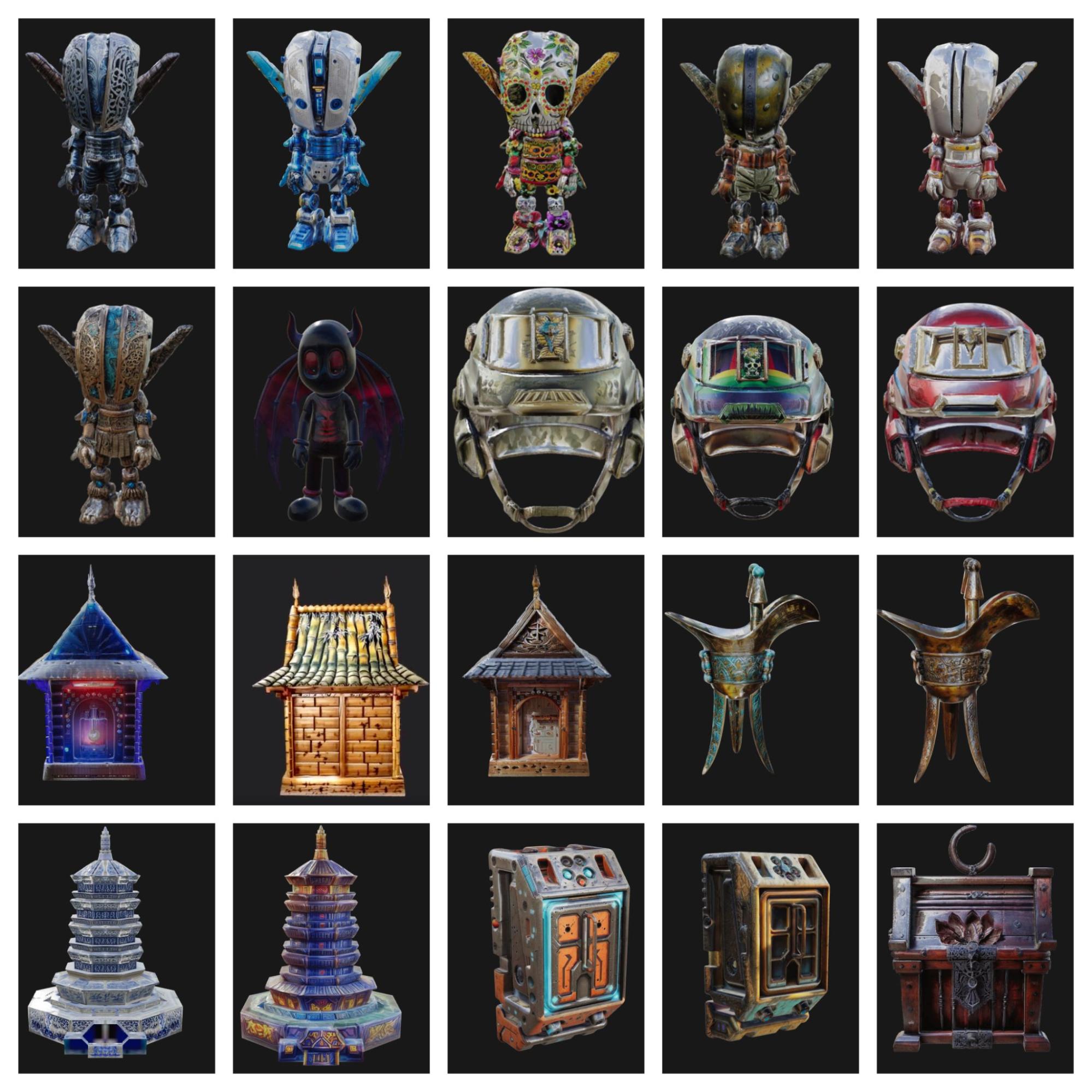 Meshy AI模型生成可将文本或图像转换为逼真的3D模型