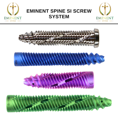 Eminent Spine 用于脊柱植入物的3D打印SI螺钉系统获得FDA批准