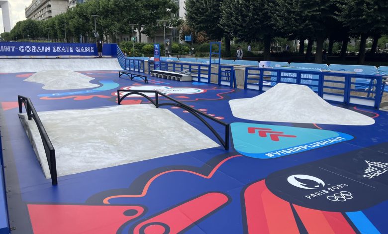 3D打印的滑板公园将在2024年巴黎奥运会上首次亮相
