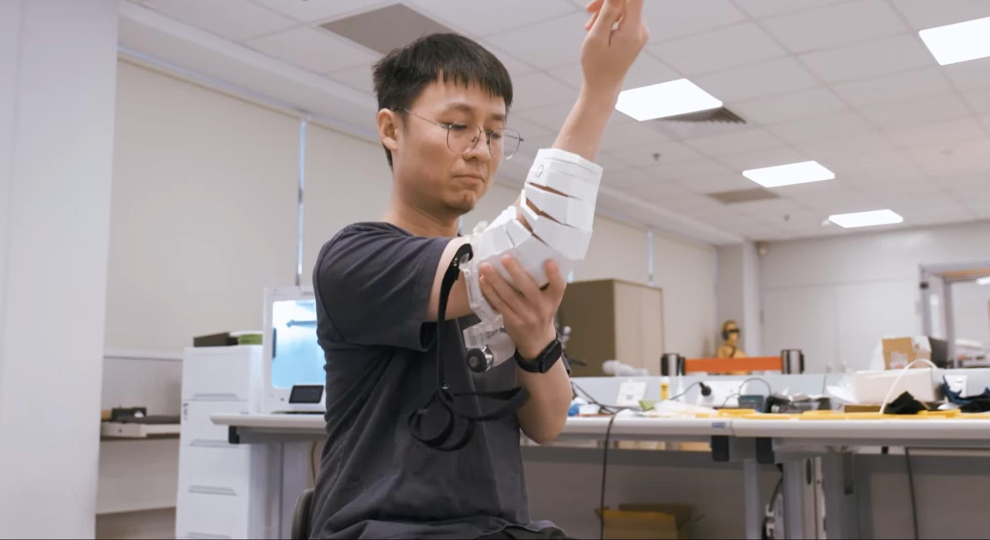 南洋理工大学开发出3D打印的可变形机器人织物