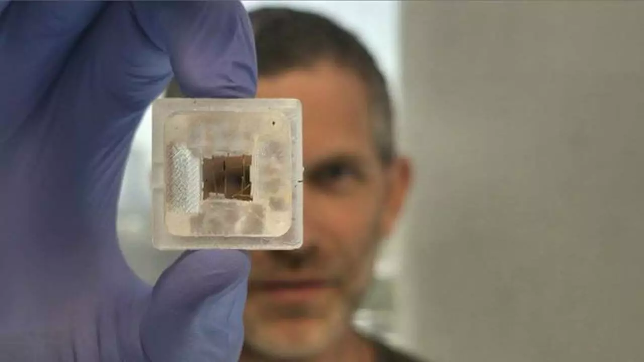 Origami 技术优化了3D打印组织模型中传感器的定位