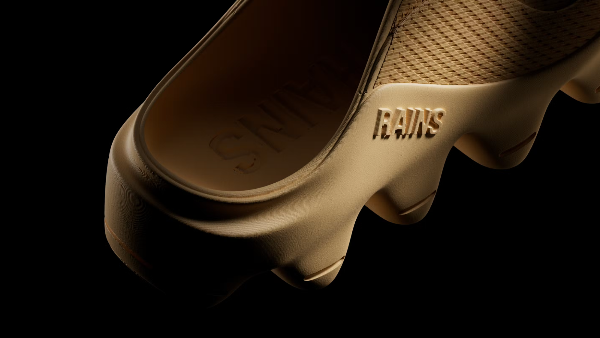 Rains 和 Zellerfeld再次合作打造全新3D打印穆勒鞋