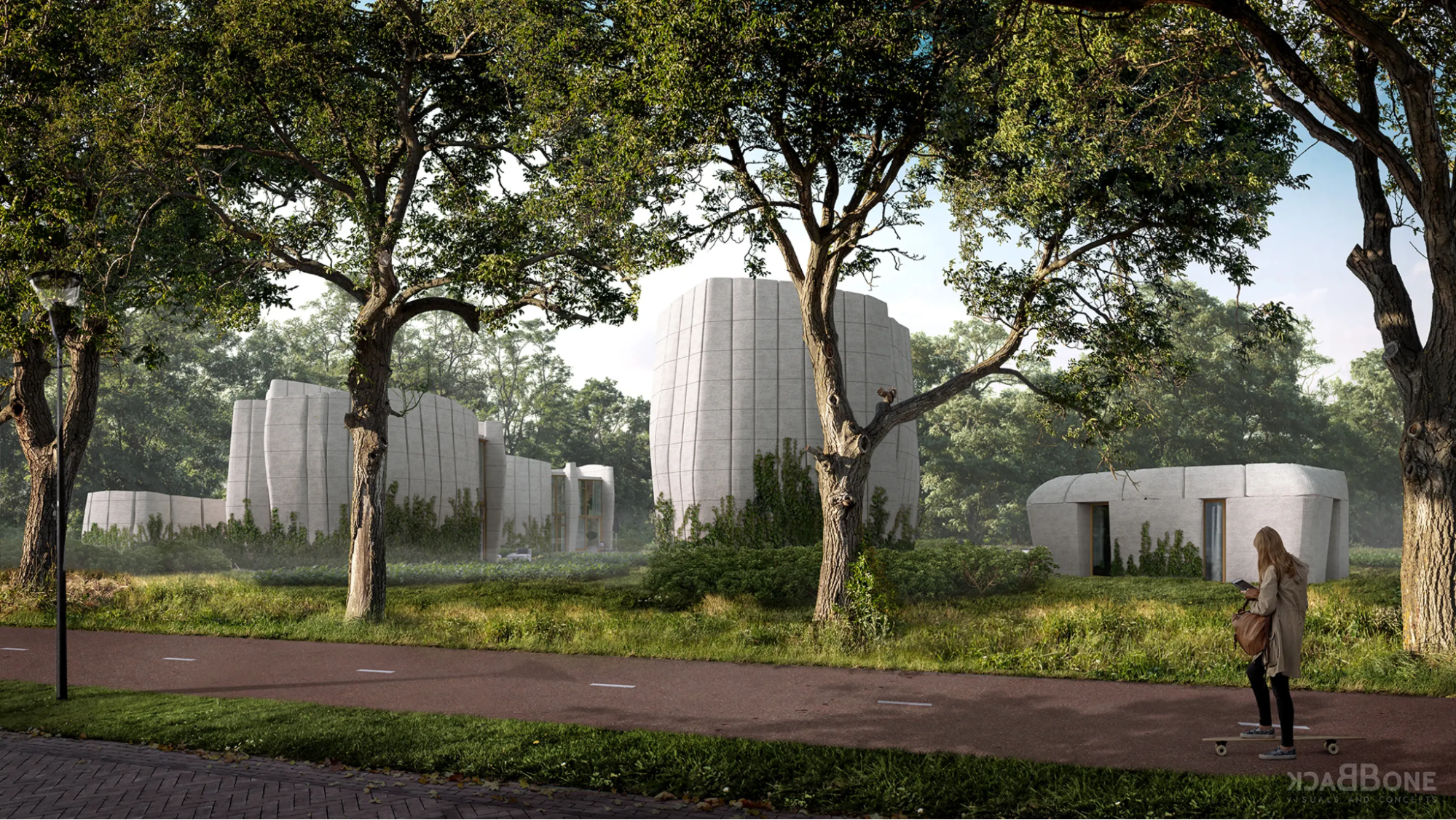 荷兰多层3D打印住宅初具规模