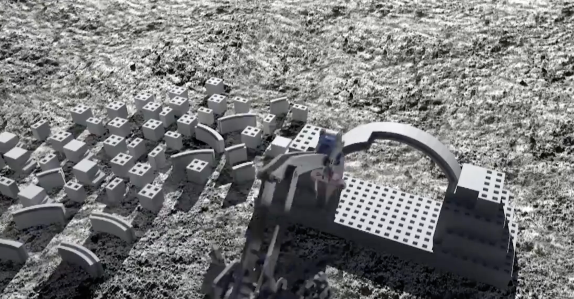 中国研究人员开发“月球砖”用于未来月球基地建设