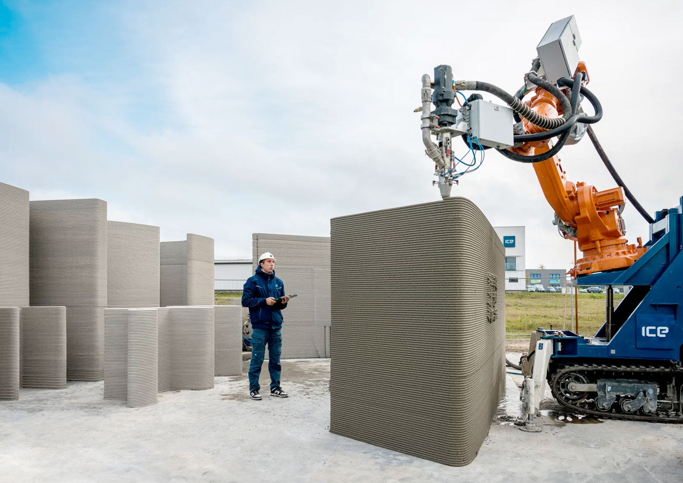 捷克ICE公司建造欧洲首个混凝土3D打印缆车站