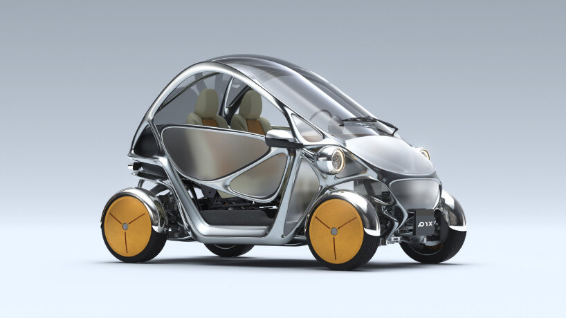 PIX Moving Team推出3D打印Robo-EV：一款配备人工智能情感支持的微型金属汽车