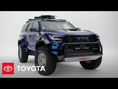 丰田在2024年SEMA展会上推出配备3D打印可拆卸顶篷的4Runner TRD Surf 概念车