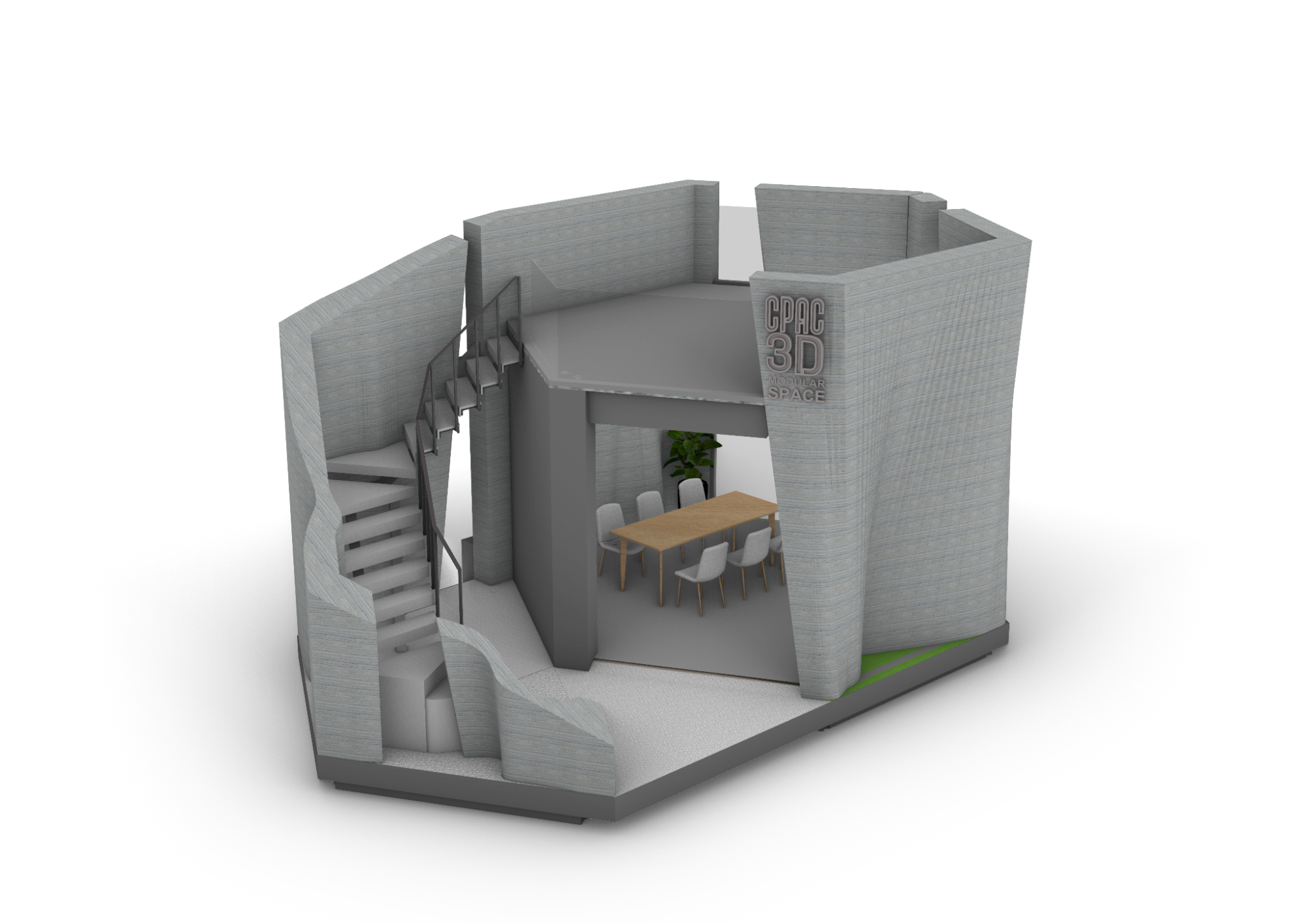 泰国SCG模块化3D打印建筑：引领低碳砂浆解决方案