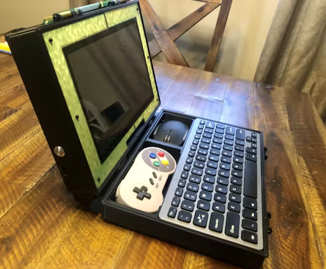 3D打印笔记本电脑外壳为Raspberry Pi 5带来便携性