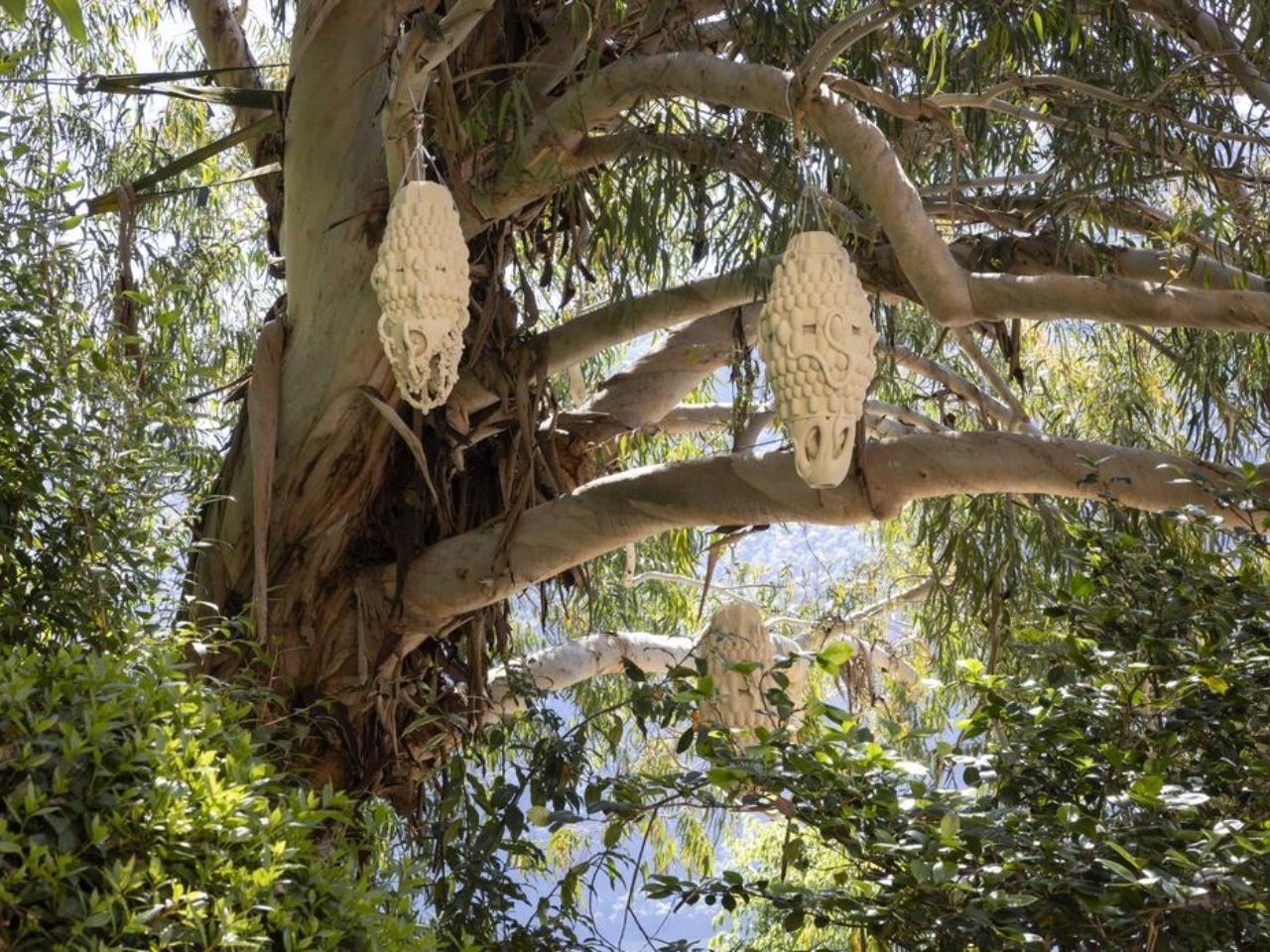 法国艺术家 Raphaël Emine 为森林中的昆虫制作3D打印陶瓷房屋