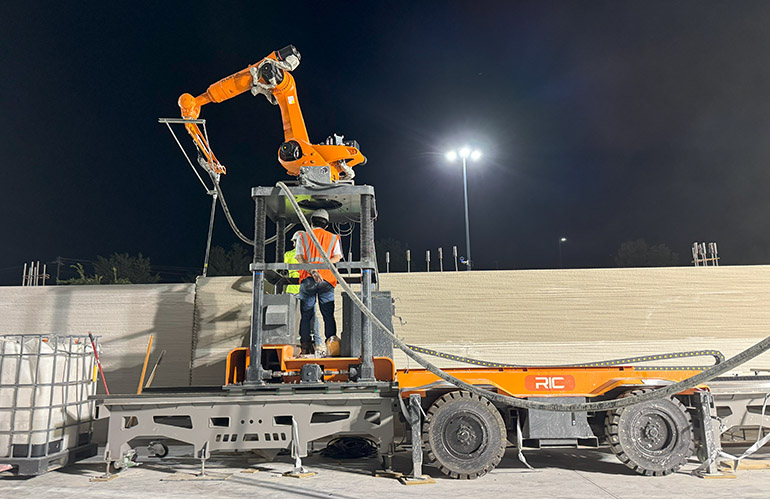 建筑3D打印公司 RIC Technology 推出了其最新打印机RIC-PRIMUS