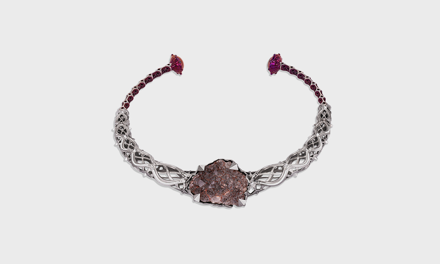 设计师 Maeve Gillies将推出铂金和钛金属3D打印珠宝系列