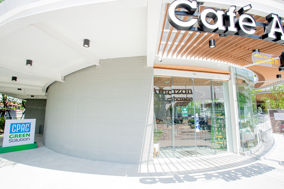 著名建筑材料供应商SCG水泥有限公司在东南亚首座3D打印商业建筑的建成