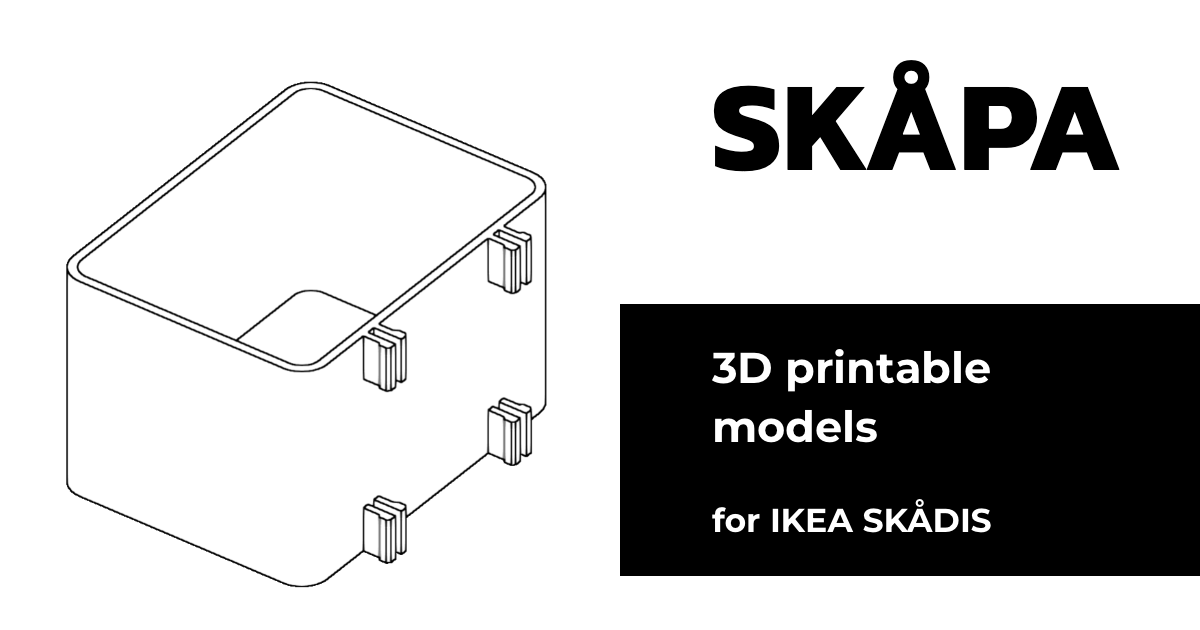 新的Web应用程序“Skapa”为宜家钉板创建定制3D打印配件