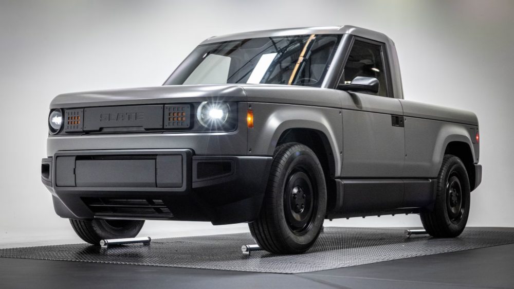 Slate推出可定制电动卡车 起价低于20,000美元 大部分内容开源