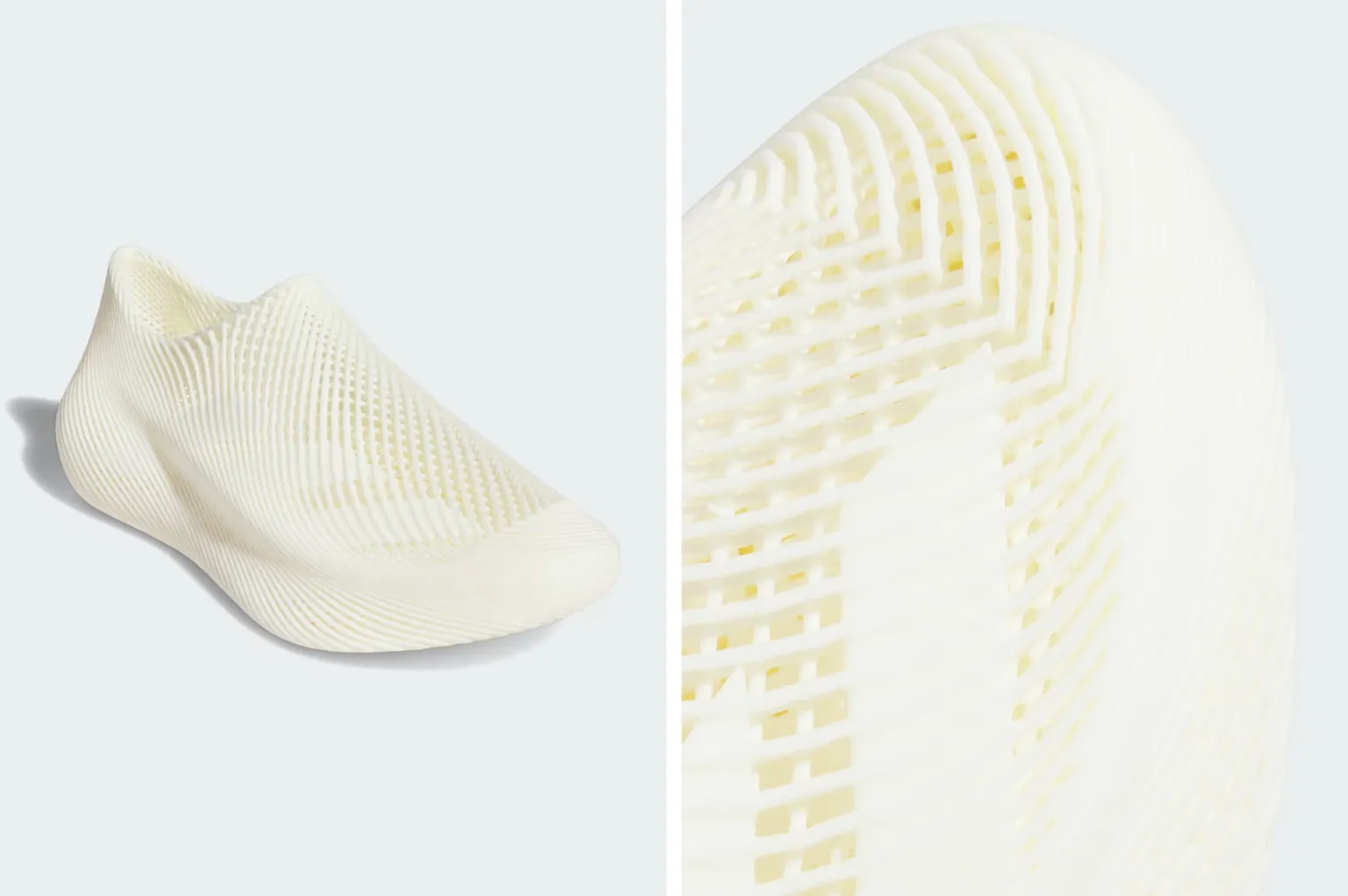 阿迪达斯推出未来派3D打印一脚蹬鞋 售价140美元