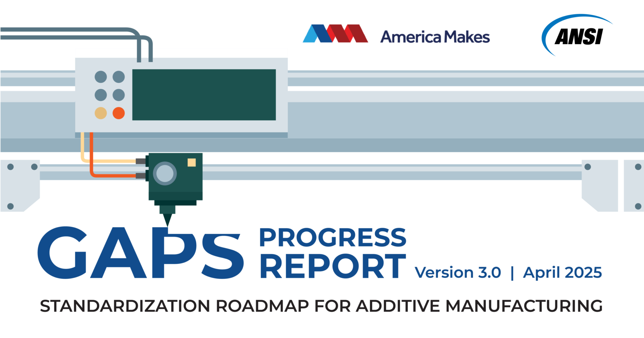 America Makes 和 ANSI 发布2025年4月增材制造差距进展报告