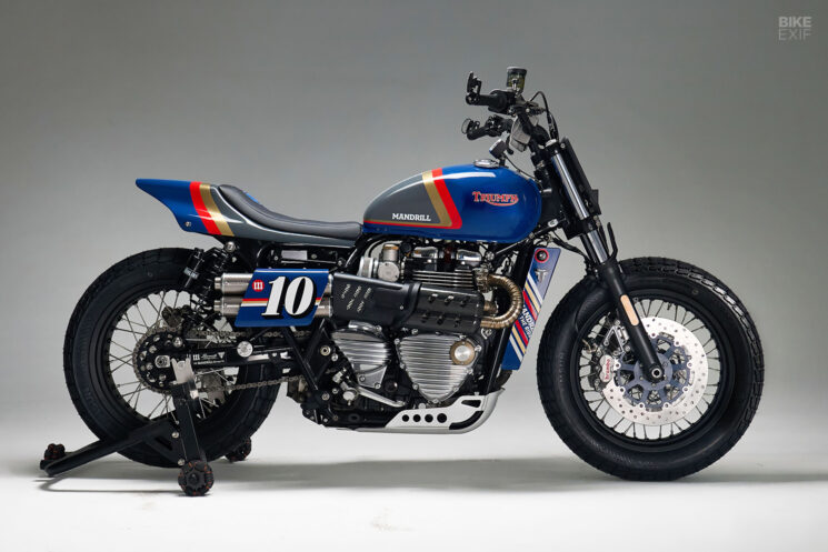 Mandrill 定制 Bonneville T120 Street Tracker  重塑经典设计