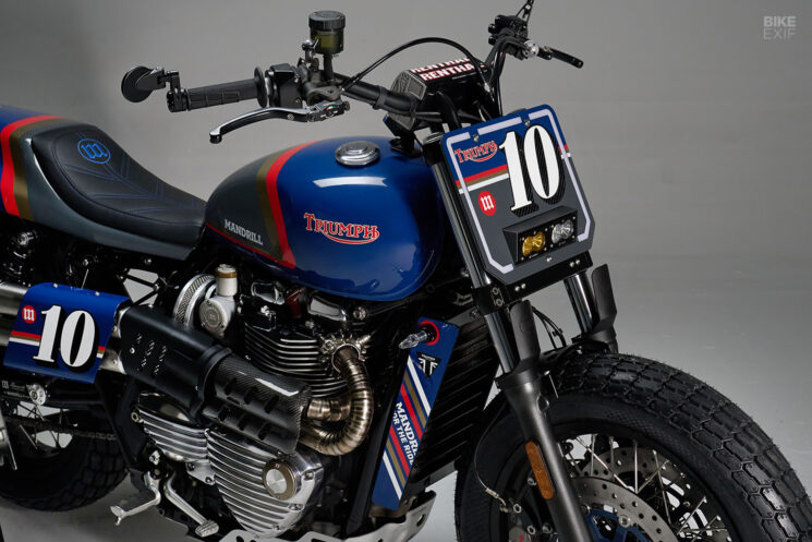 Mandrill 定制 Bonneville T120 Street Tracker  重塑经典设计