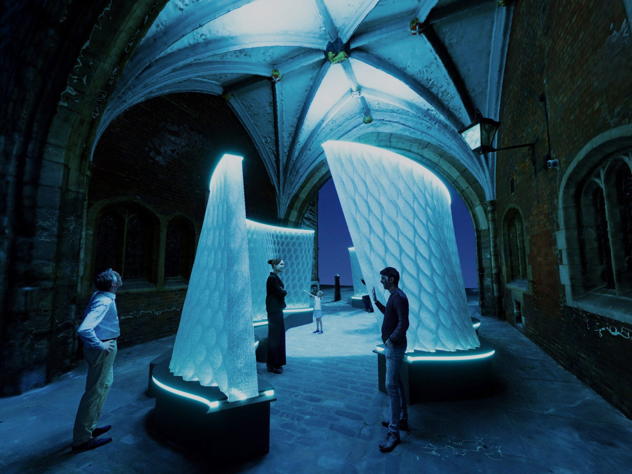 建筑师凭借波浪状3D打印作品“和谐潮汐”赢得Dezeen竞赛