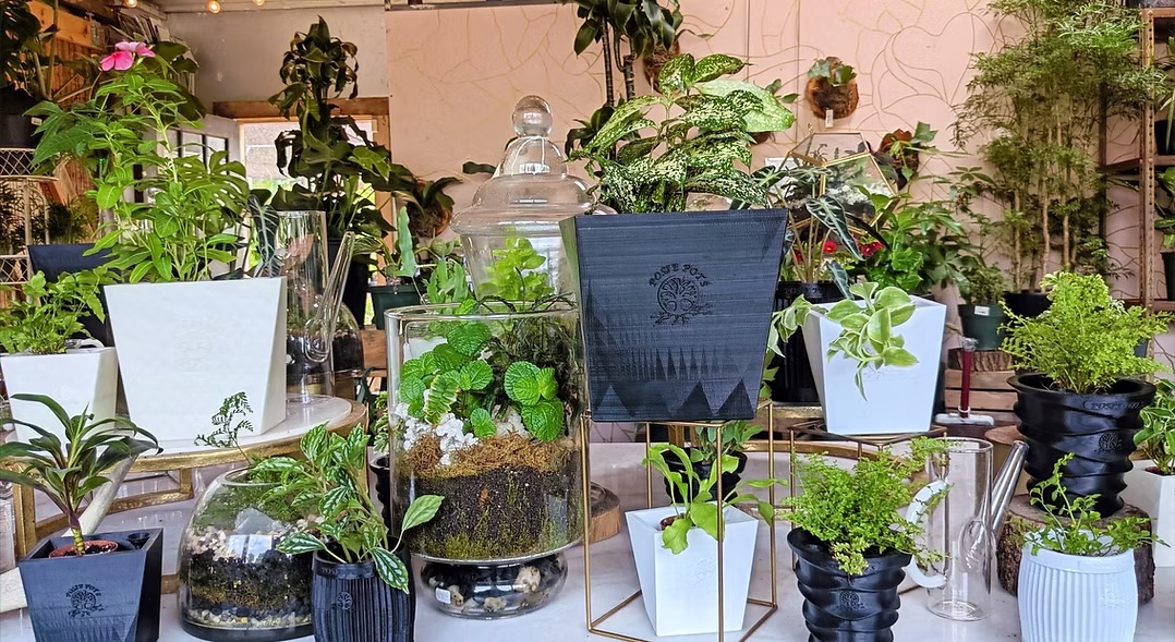 工程师Kay Wells开发Posie Pots系列3D打印自动浇水花盆