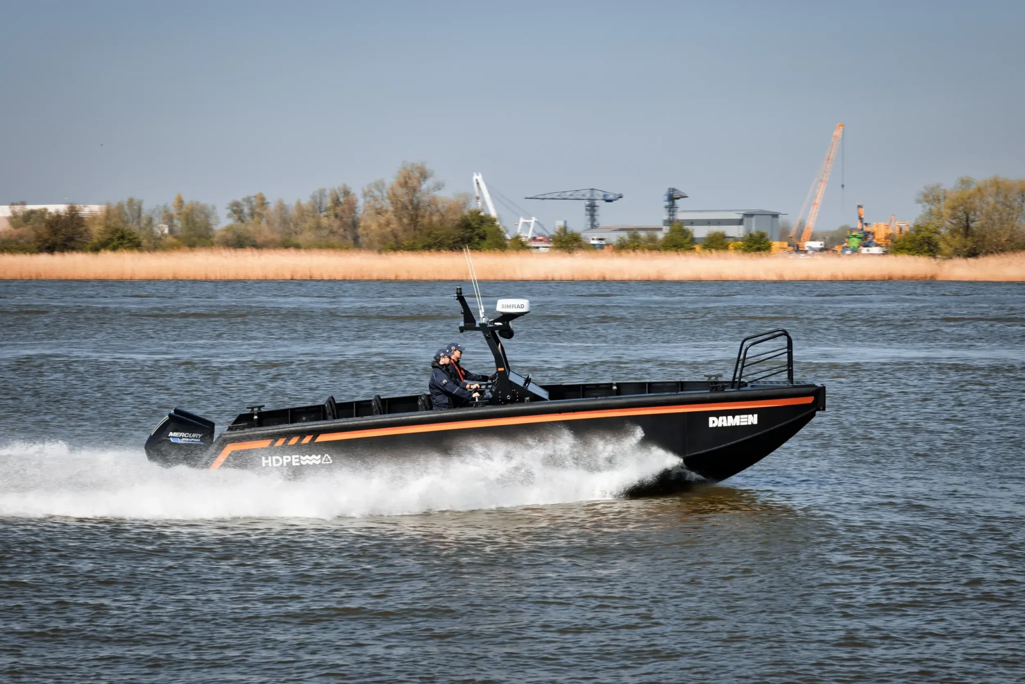 Damen 和 CEAD 合作开发3D打印 HDPE工作船