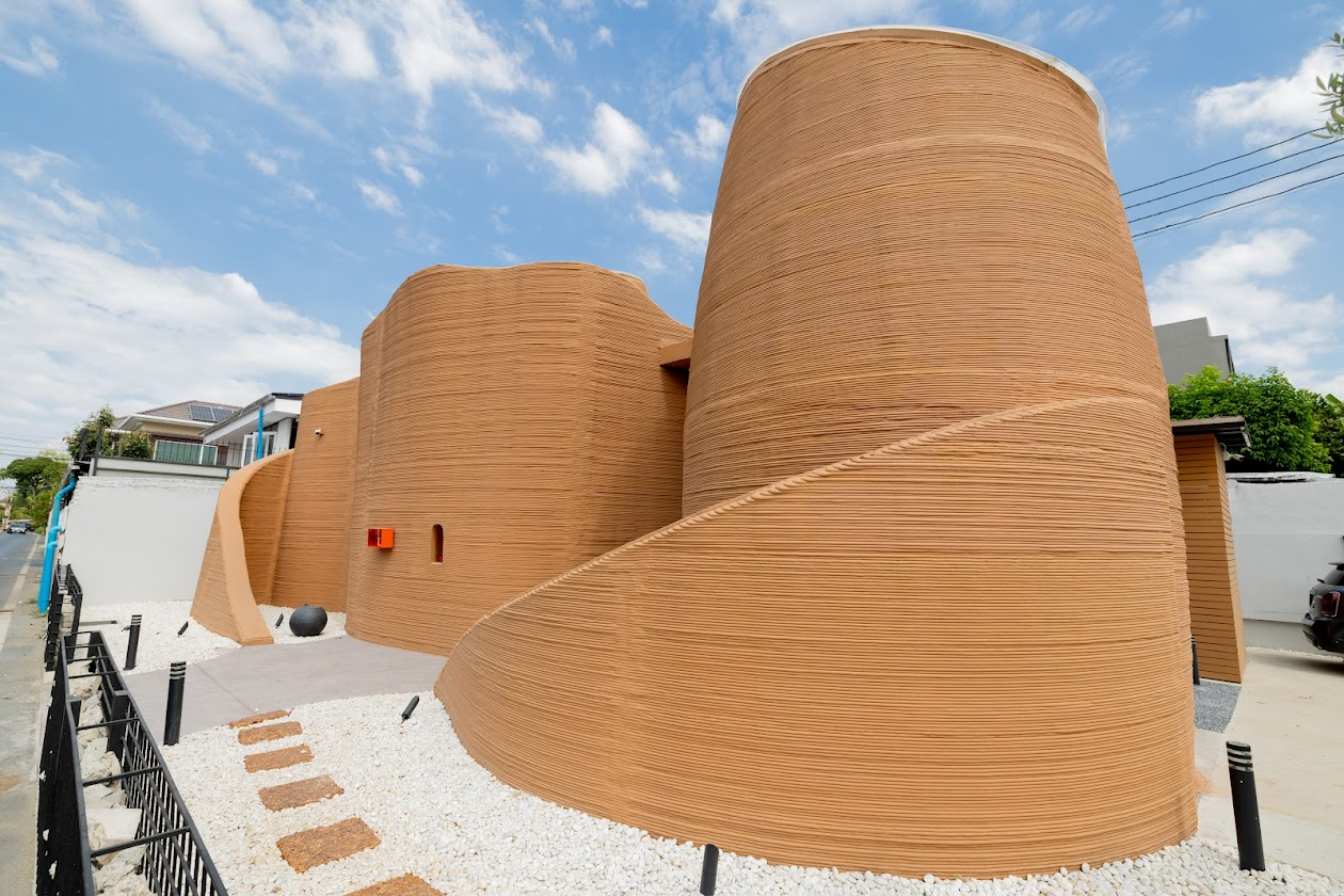 Ember Cafe & Wine将自然风格的建筑与SCG 3D打印结构相结合重塑自然形态