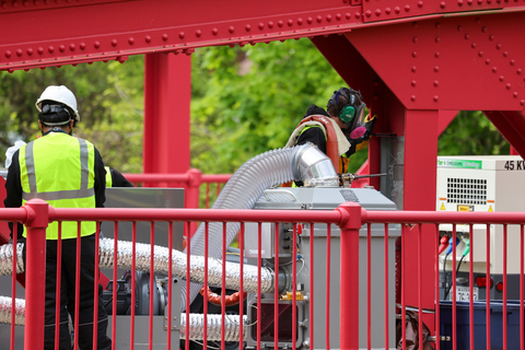 冷喷涂3D打印技术在大巴灵顿历史桥梁上进行测试 有望成为老化设施修复解决方案