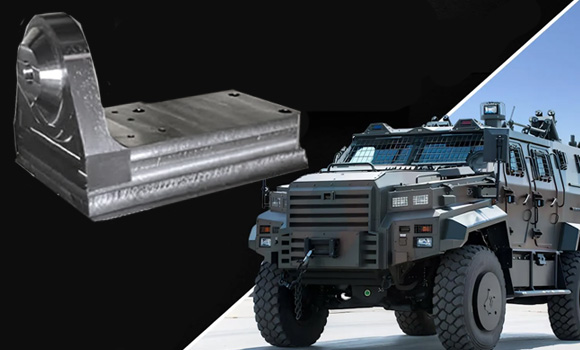 MetalWorm和Nurol Makina公司测试装甲车的3D打印部件