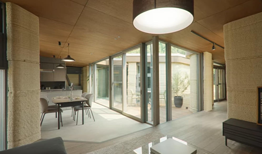 日本公司利用土壤基材料3D打印房屋 Lib Earth House Model B