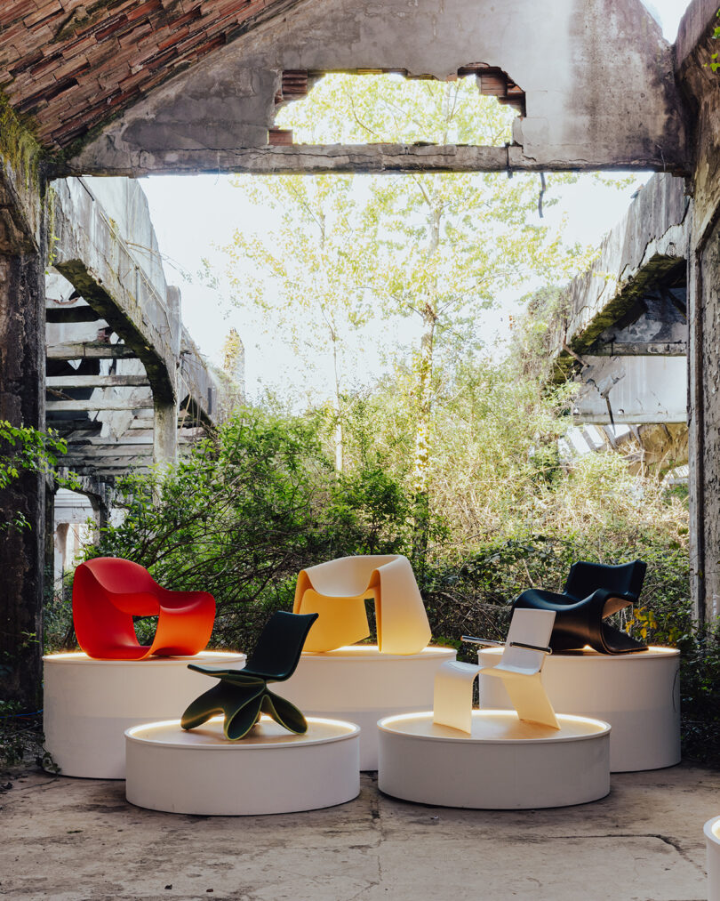 Decibel 在米兰设计周的 PORTAL 展览上展示大型3D打印家具