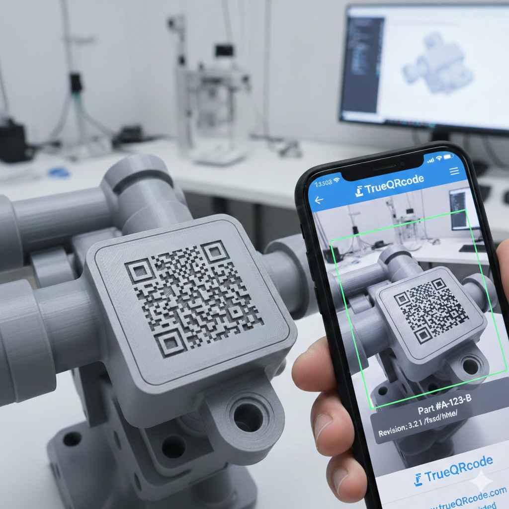 将二维码打印到零件上：为什么制造商正在转向3D打印二维码