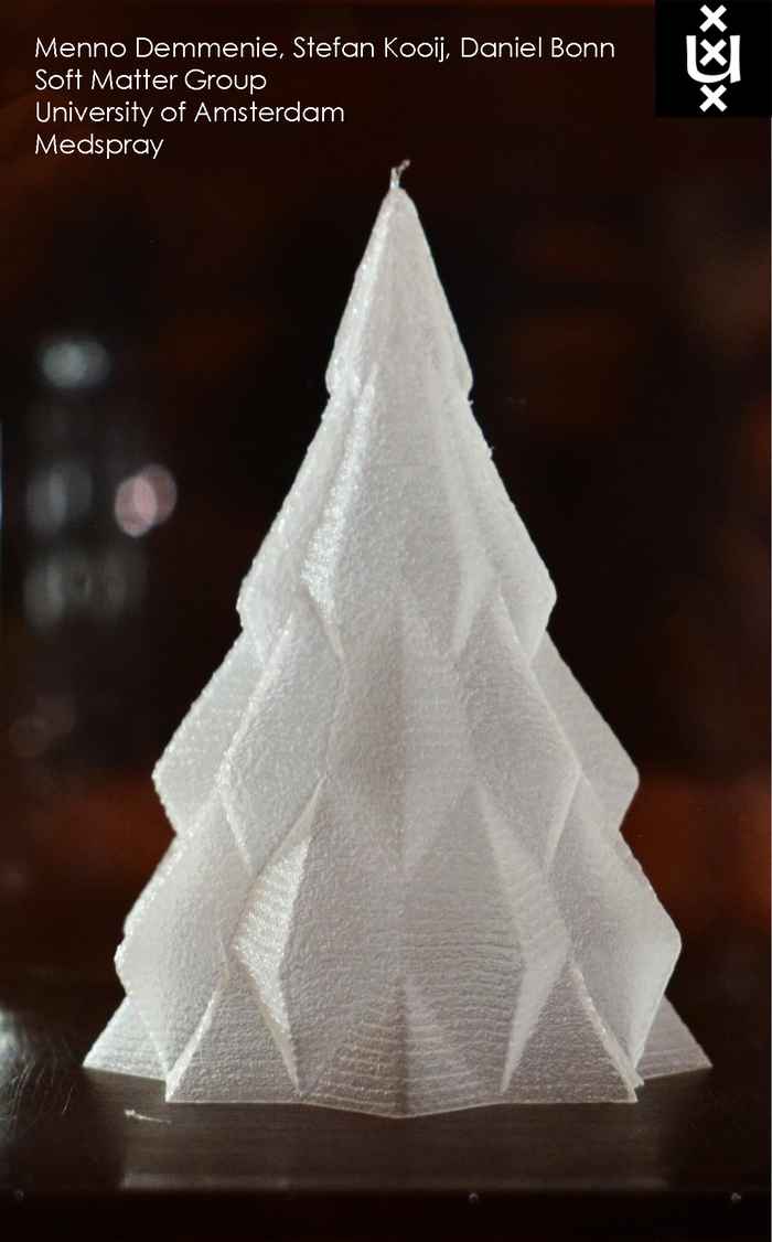 阿姆斯特丹大学无需支撑即可3D打印冰结构